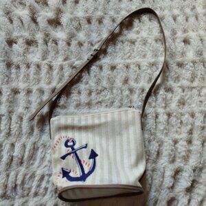 Vera Bradley Straw Crossbody Purse (Beach Themed)